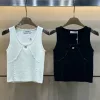 Premium Chanel Weste Weiß Strick Luxus