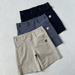 Hochwertige Mammut Shorts Schwarz Casual Luxury