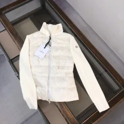 Luxus Moncler Jacken Schwarz Kaschmir Atmungsaktiv Stil
