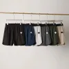Premium Descente Shorts Schwarzer Strick Lässiger Luxus