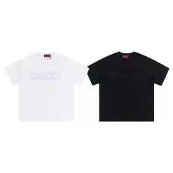 Luxus Gucci Kurzarmhemd Schwarz Baumwolle Classic Luxury