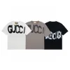 Hochwertiges Gucci Kurzarmhemd Schwarz Baumwolle Print Luxus
