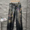 Bestseller Acne Studios Jeans im gewaschenen Stil aus weißem Leder