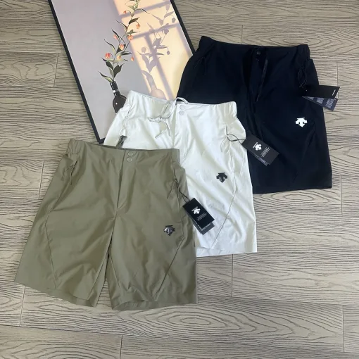 Bestseller Descente Shorts Schwarzer Strick Casual Kollektion