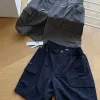 Bestseller Nautica Shorts Navy Nylon Bestickter Stil