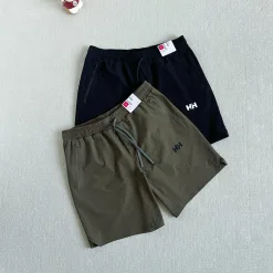 Luxus Helly Hansen Kurzarm Schwarz Seide Casual Luxus