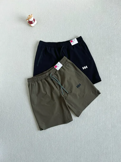 Luxus Helly Hansen Kurzarm Schwarz Seide Casual Luxus