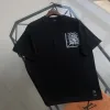 Premium Qualität Fendi Kurzarm Schwarz Baumwolle Druck Luxus