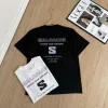 Luxus-Kurzarmshirt von Salomon im schwarzen Seidenstil