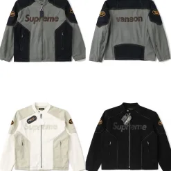 Premium Supreme Mantel Schwarz Baumwolle Logo Style