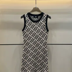 Bestseller Fendi Weste Strick Monogramm Stil