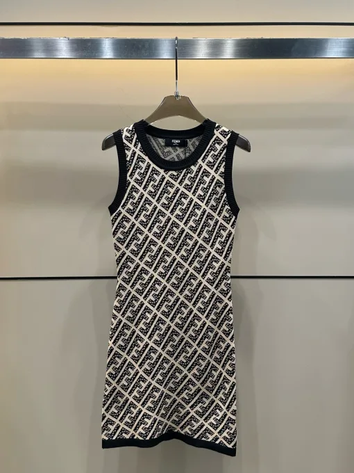 Bestseller Fendi Weste Strick Monogramm Stil