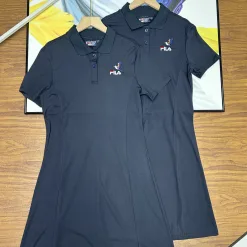 Hochwertige Fila T-Shirts Schwarz Elegant Luxus