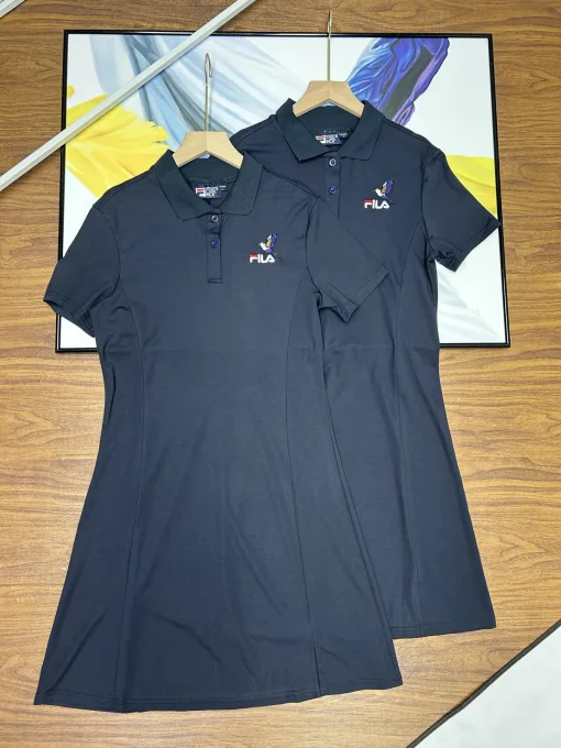 Hochwertige Fila T-Shirts Schwarz Elegant Luxus
