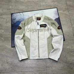 Bestseller Supreme Mantel Schwarz Baumwolle Logo Style