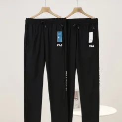 Bestseller Fila Casual Hose Schwarz Seide Casual Luxury