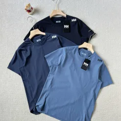 Premium Qualität Helly Hansen Kurzarm Schwarz Stil