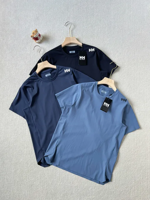 Premium Qualität Helly Hansen Kurzarm Schwarz Stil