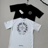 Luxuriöse Chrome Hearts Kurzarm-Baumwolldruckkollektion
