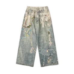 Luxuriöser Jeans-Print-Stil von Acne Studios