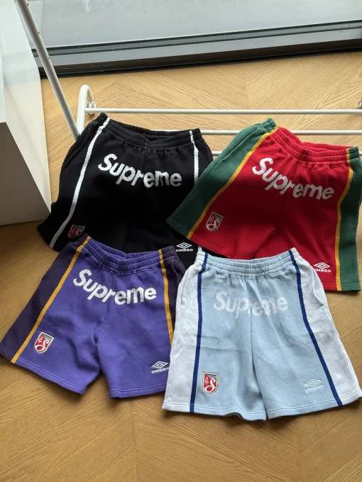 Bestseller Supreme Shorts Schwarz Strick Patchwork Luxus