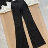 Hochwertige Lululemon Yogahosen Black Calf Casual Kollektion