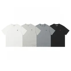 Premium Qualität Ralph Lauren Kurzarm Weiß Baumwolle Klassischer Stil
