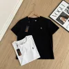Luxus Ralph Lauren Kurzarm Schwarz Klassischer Stil