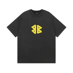 Premium Balenciaga Kurzarm Baumwolle Klassisch Luxus