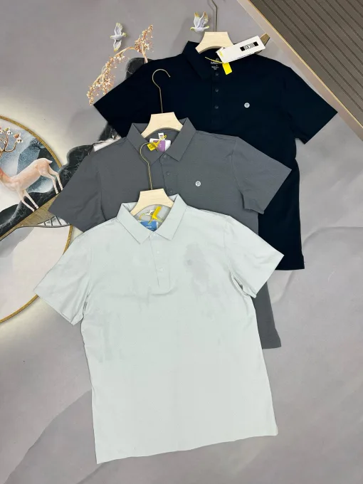 Bestseller Lululemon Kurzarm-T-Shirts Schwarz Atmungsaktive Kollektion