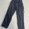 Bestseller Stone Island Hose Schwarz Nylon Logo Luxus