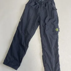 Bestseller Stone Island Hose Schwarz Nylon Logo Luxus