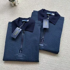 Luxus-Jeans von Ralph Lauren in Blau aus Baumwolle im klassischen Stil