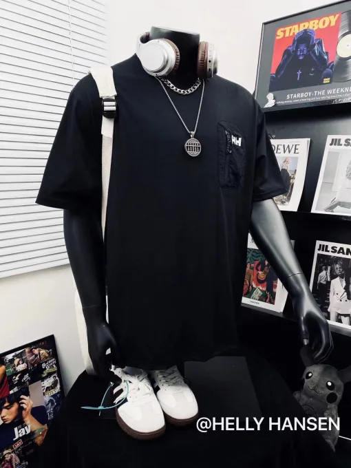 Bestseller Helly Hansen Kurzarm Schwarz Casual Style