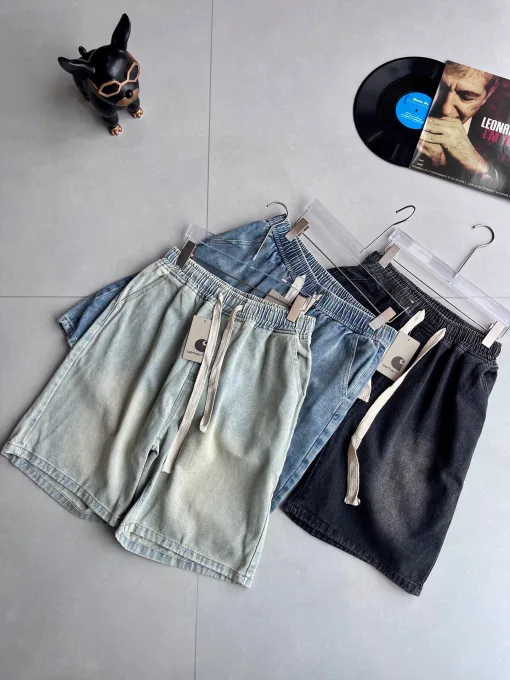 Bestseller Carhartt Shorts Black Denim Washed Luxury