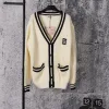 Luxus Miu Miu Jacken Creme Wolle Klassischer Stil