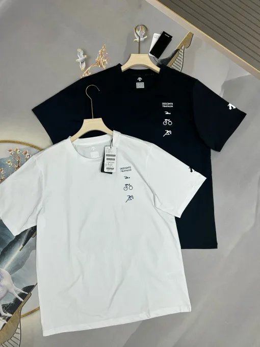 Premium Descente Kurzarm Schwarz Luxus