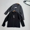 Premium Descente Mantel Schwarz Nylon Casual Kollektion
