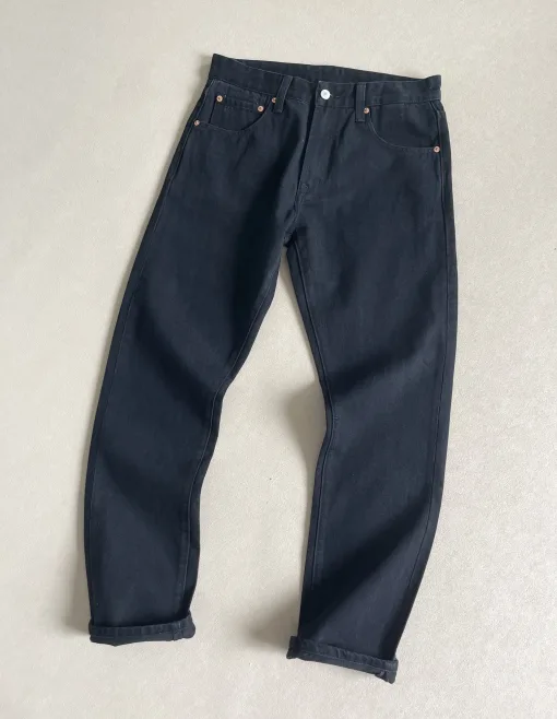 Hochwertiges Ralph Lauren Hemd Schwarz Denim Classic Luxury