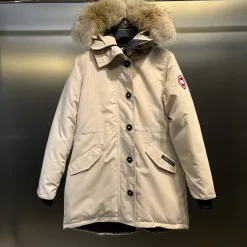 Premium-Kollektion aus weißem Fleece von Canada Goose