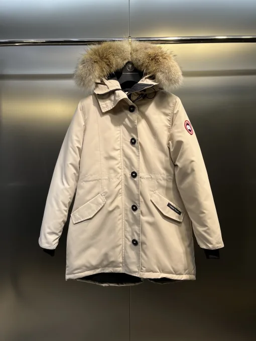 Premium-Kollektion aus weißem Fleece von Canada Goose