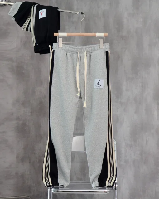 Jordan Jogginghose in Premiumqualität, schwarze Baumwolle, klassische Kollektion