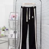 Bestseller Adidas Straight-Leg Hose Schwarz Baumwolle Print Luxus