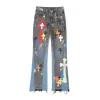Hochwertige Chrome Hearts Jeans-Leder-Waschkollektion