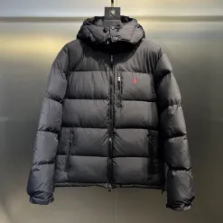 Luxus Ralph Lauren Mäntel Grün Baumwolle Plaid Luxus