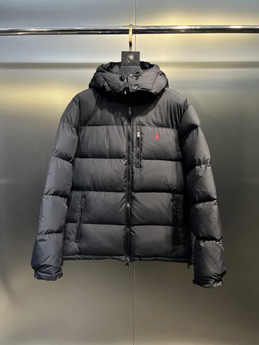 Luxus Ralph Lauren Mäntel Grün Baumwolle Plaid Luxus
