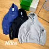 Luxus Nike Hoodie Schwarz Fleece Print Luxus