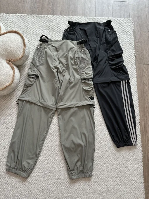 Hochwertige Adidas Shorts im Silber-Stil