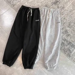 Hochwertige Celine Cropped Pants Black Classic Collection