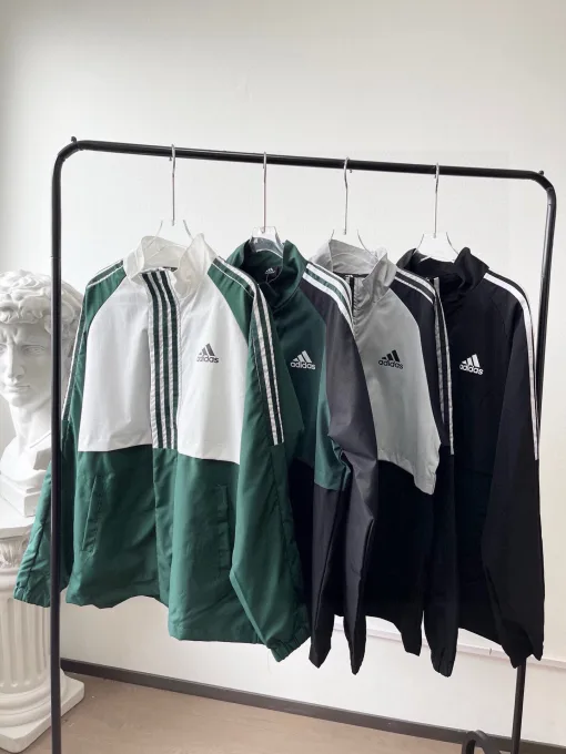 Premium Qualität Adidas Jogginghose Grün Streifen Luxus
